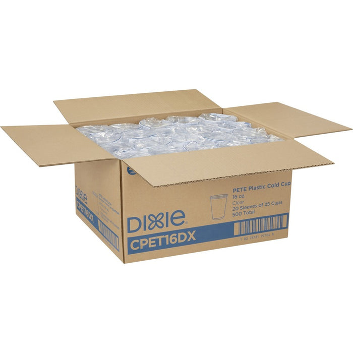 Dixie Clear Plastic Cold Cups