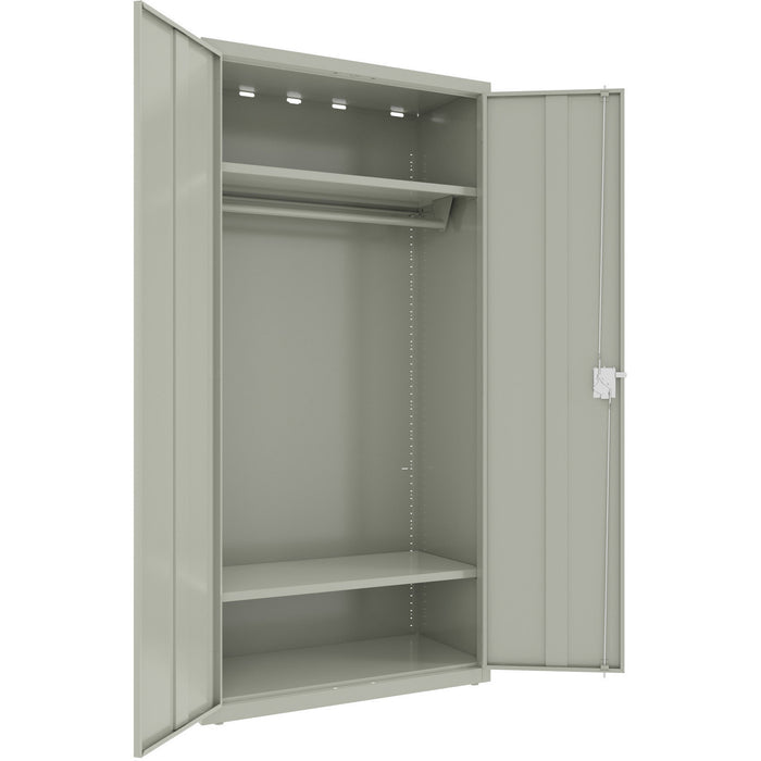 Lorell Steel Wardrobe Storage Cabinet
