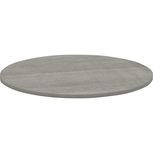 Lorell Weathered Charcoal Round Conference Table