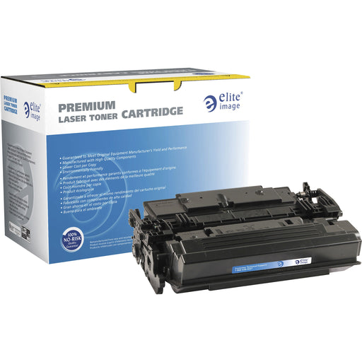Elite Image Remanufactured Laser Toner Cartridge - Alternative for HP 87X - Black - 1 Each