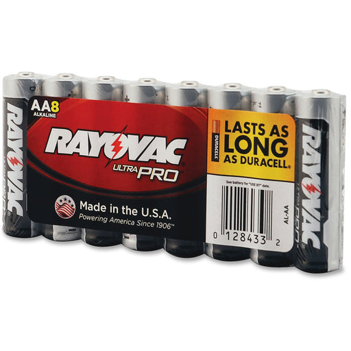 Rayovac Ultra Pro Alkaline AA Battery 8-Packs
