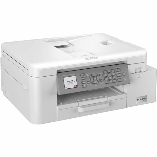 Brother INKvestment Tank MFC-J4335DW Inkjet Multifunction Printer-Color-Copier/Fax/Scanner-4800x1200 dpi Print-Automatic Duplex Print-30000 Pages-150 sheets Input-Color Flatbed Scanner-2400 dpi Optical Scan-Wireless LAN-Mopria-Brother Mobile Connect