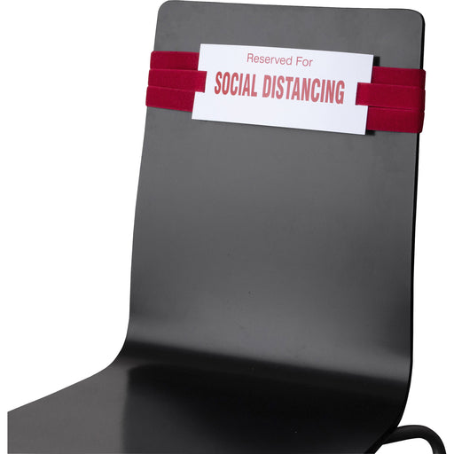 Advantus Social Distancing Chair Strap Sign