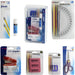 Back to School Pencil Box / Essential Supplies Organizer Kit, 8 Pieces