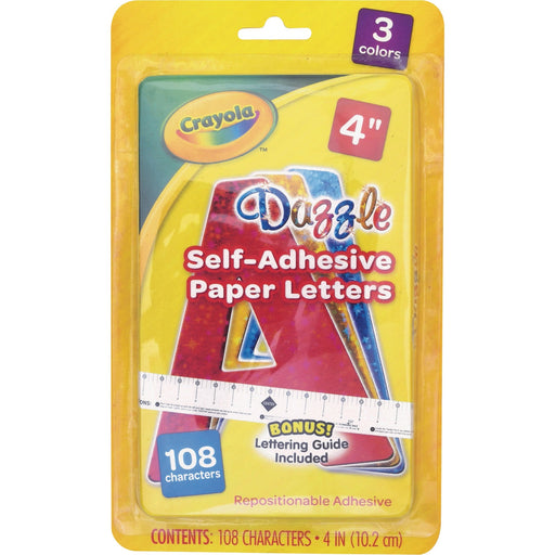 Crayola Self-adhesive Paper Letters