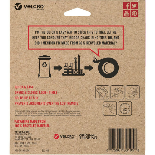 VELCRO® Eco Collection Adhesive Backed Tape