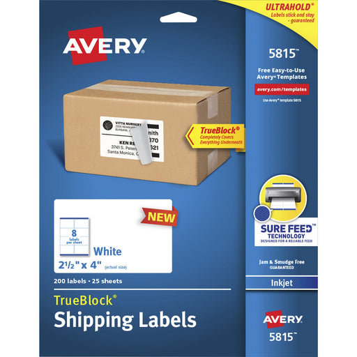 Avery® TrueBlock Shipping Labels