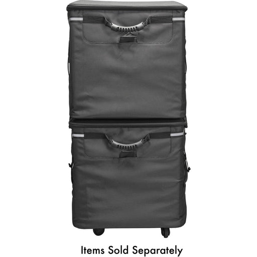 Solo PRO TRANSPORTER 128 Roller Travel/Luggage Bottom Case- Box 1 of 2 - Black