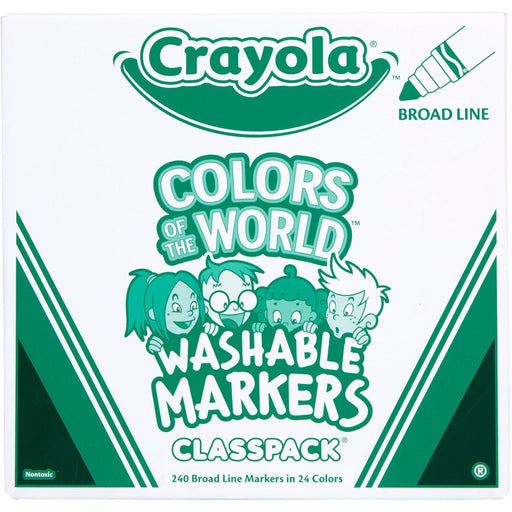 Crayola Multicultural Colors Washable Markers