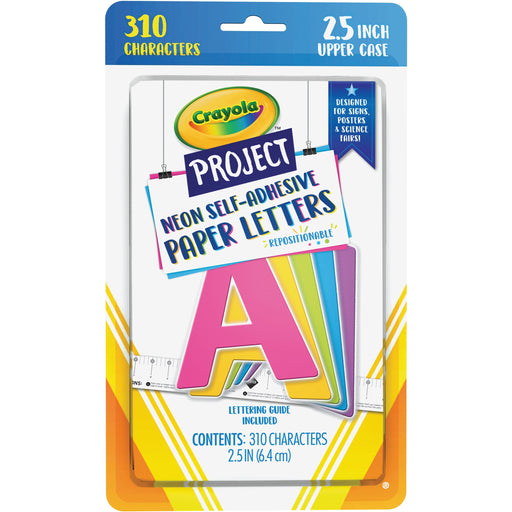 Crayola Self-Adhesive Paper Letters
