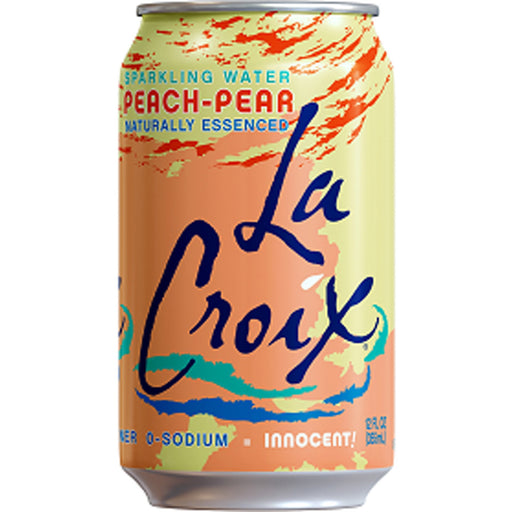 LaCroix Peach-Pear Flavored Sparkling Water