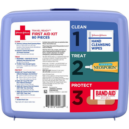 Johnson & Johnson Portable First Aid Kit