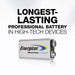 Energizer Industrial 9-volt Lithium Batteries