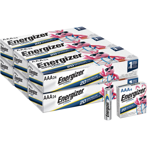 Energizer Industrial AAA Lithium Battery 4-Packs