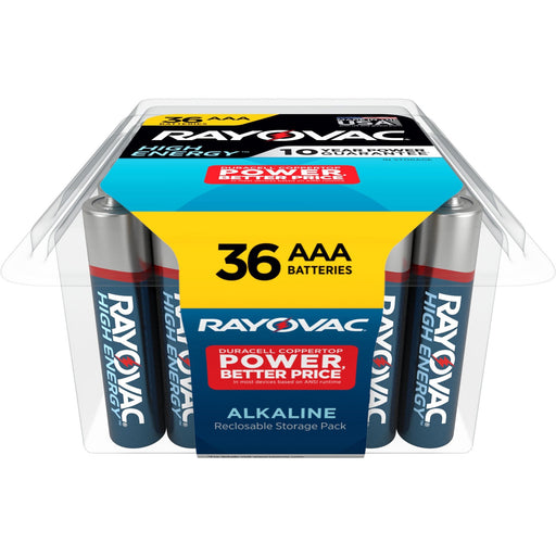 Rayovac High Energy Alkaline AAA Batteries