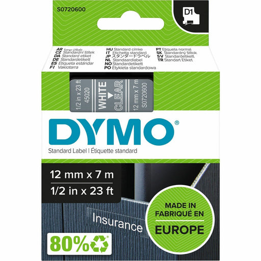 Dymo D1 Self Adhesive Tape Cassette