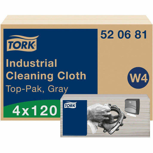 TORK Industrial Cleaning Cloth Gray W4