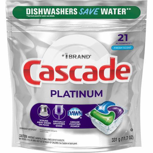 Cascade Platinum Detergent Pacs