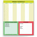 Blueline Fridgeplanner Monthly Magnet Calendar