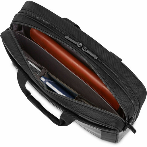 Samsonite Executive Carrying Case (Briefcase) for 15.6" Notebook, Pen, Business Card, File Folder, Tablet - Black