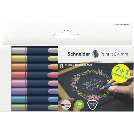 Schneider Metallic Rollerball Pens