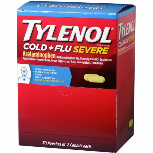 Tylenol Cold & Flu Severe Single-Dose Packets