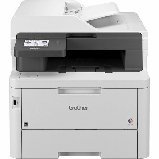Brother MFC-L3780CDW Wireless Digital Color All-in-One Printer with Laser Quality Output, Copy, Scan, and Fax, Single Pass Duplex Copy and Scan, Duplex and Mobile Printing, Gigabit Ethernet