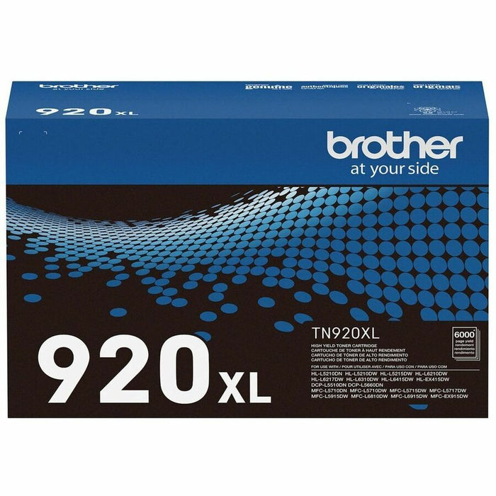 Brother Genuine TN920XL High-yield Toner Cartridge