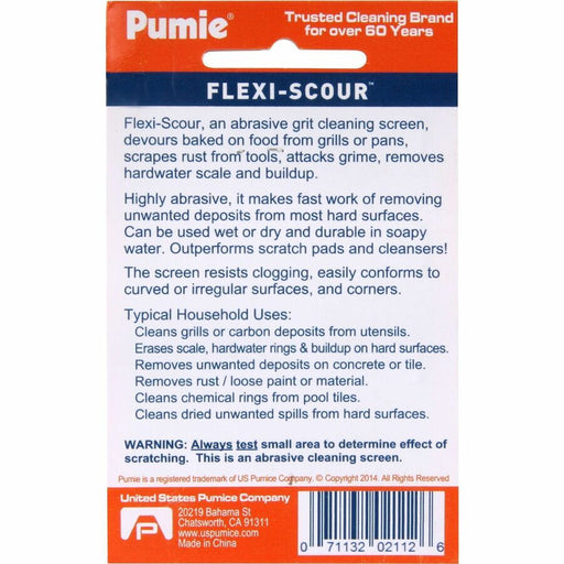 U.S. Pumice Flexi-Scour Scouring Screen