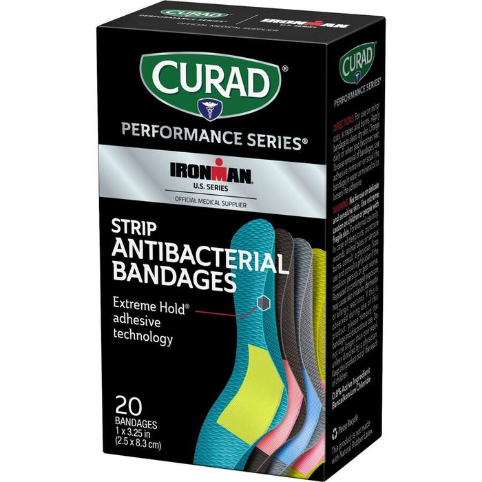 Curad Strip Antibacterial Ironman Bandages