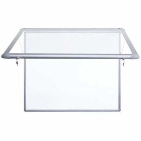 MasterVision Water-Resistant Enclosed Dry-Erase Board