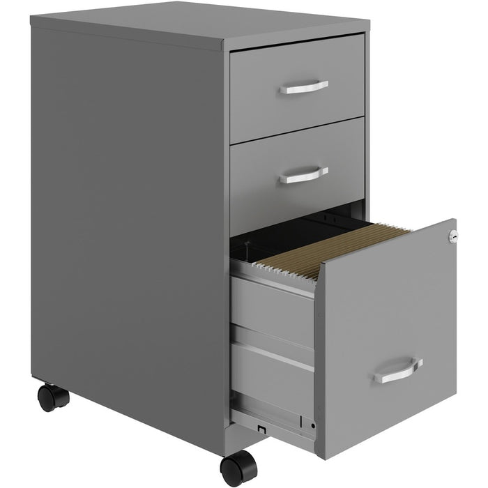 NuSparc 3-Drawer Organizer Metal File Cabinet