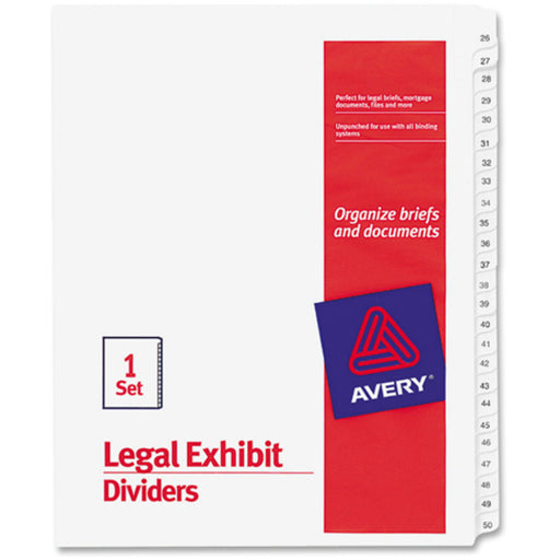 Avery® Collated Legal Exhibit Dividers - Allstate Style