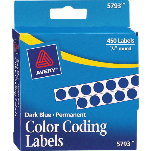 Avery® 1/4" Color-Coding Labels