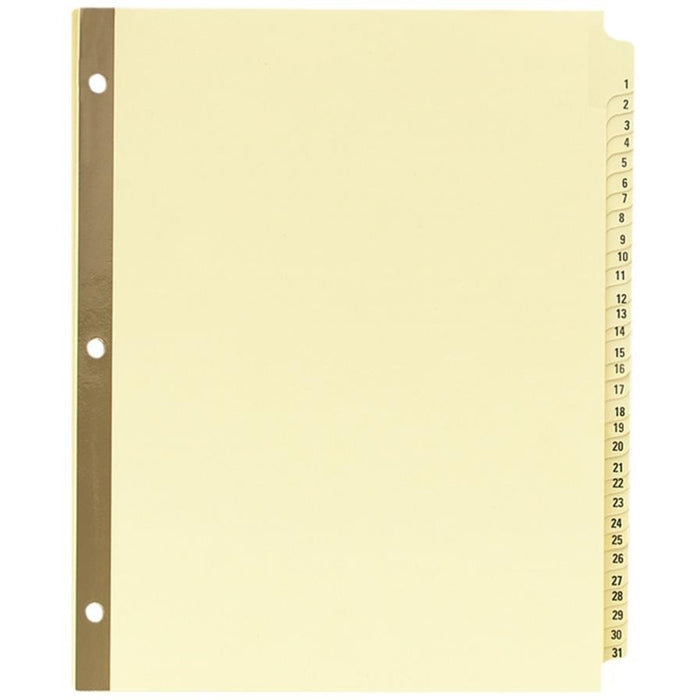 Avery® Laminated Dividers - Gold Reinforced