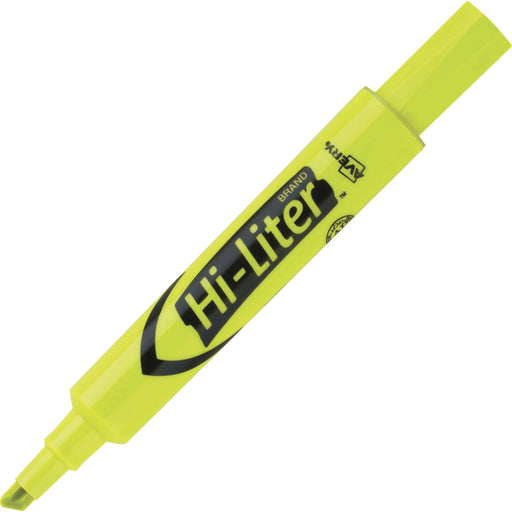 Avery® Desk-Style, Fluorescent Yellow, 1 Count (24000)