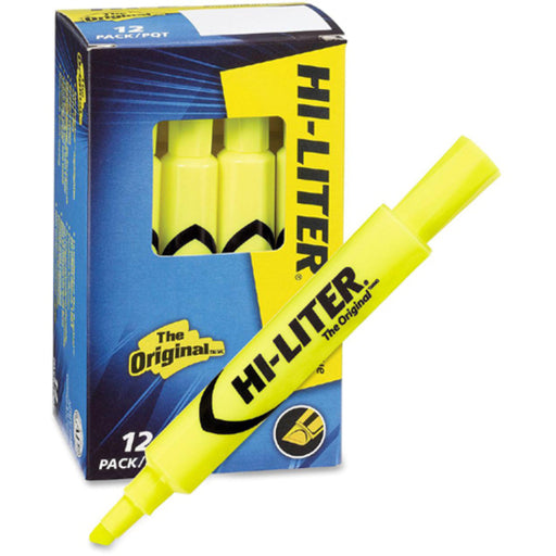 Avery® Desk-Style, Fluorescent Yellow, 1 Count (24000)