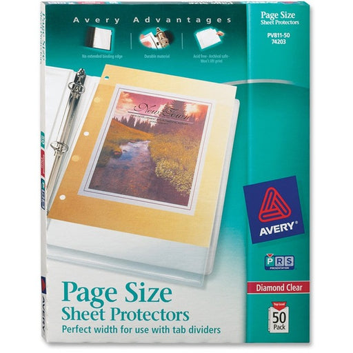 Avery® Page Size Sheet Protectors