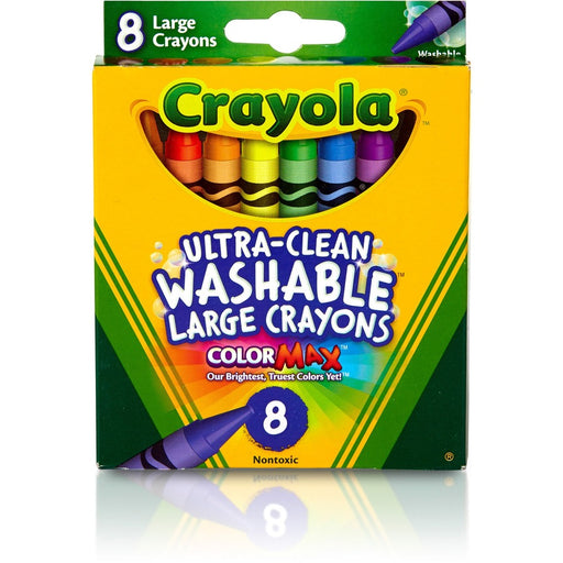 Crayola Kid's 8 Count Large Washable Crayons
