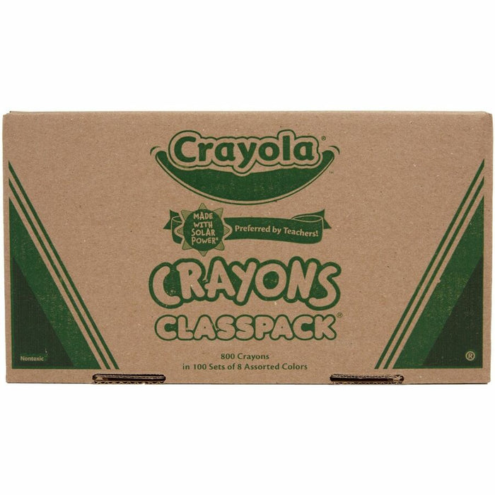 Crayola 8-Color Crayon Classpack