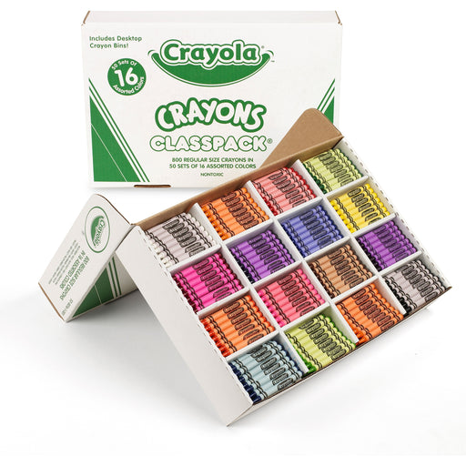 Crayola 16-Color Crayon Classpack