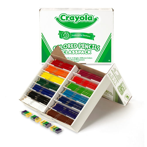 Crayola Colored Pencil Classpack in 14 Colors