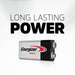 Energizer MAX Alkaline 9 Volt Batteries, 2 Pack