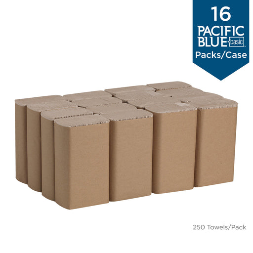 Pacific Blue Basic Recycled Multifold Paper Towel