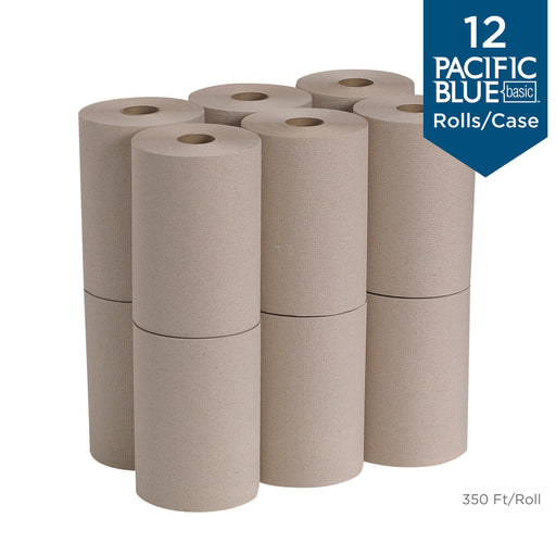 Pacific Blue Basic Recycled Paper Towel Roll