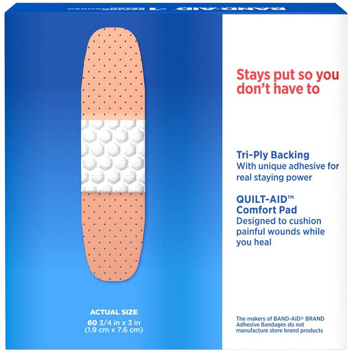 Band-Aid Tru-Stay Plastic Strips Adhesive Bandages