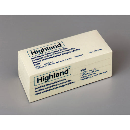 Highland Self-Sticking Notepads