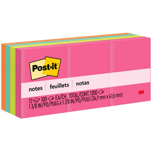Post-it® Notes Original Notepads - Poptimistic Color Collection