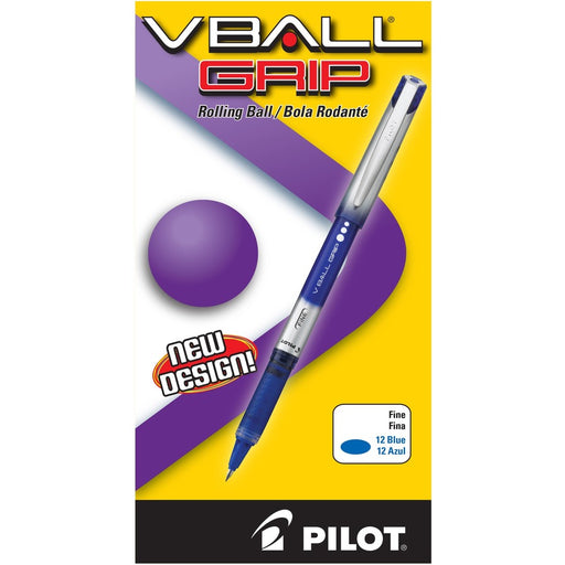 Pilot Vball Grip Liquid Ink Rollerball Pens