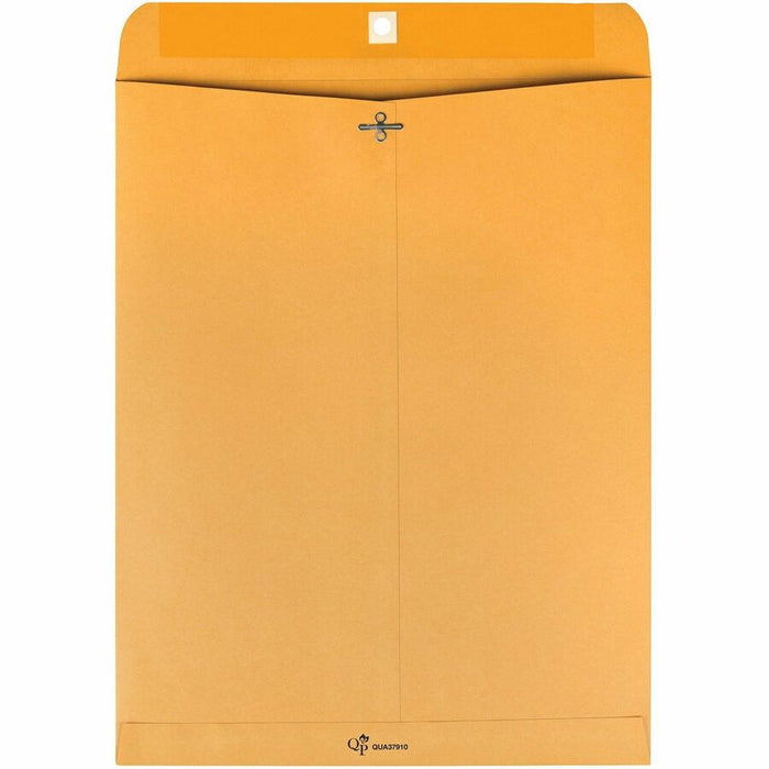 Quality Park 12 x 15-1/2 Clasp Envelope with Deeply Gummed Flaps